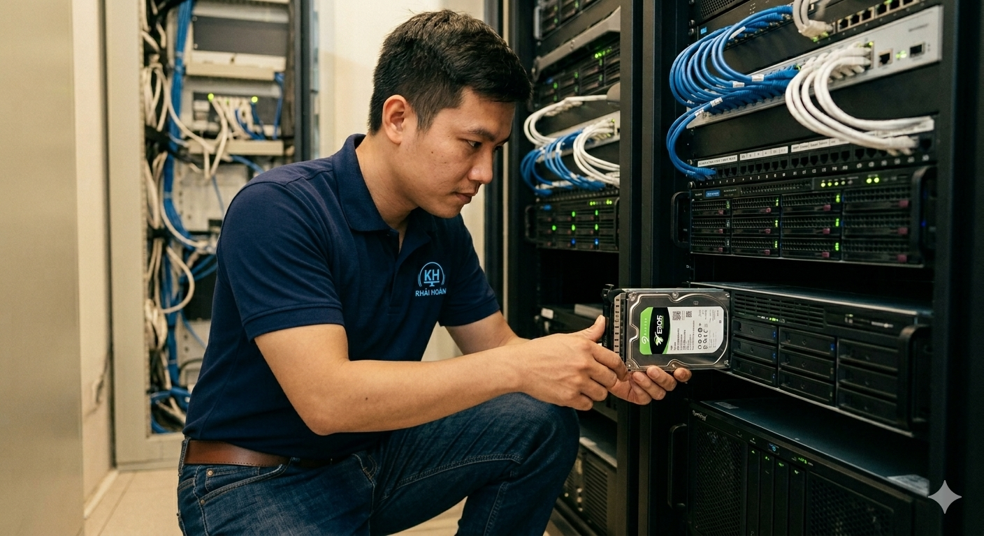 Dịch vụ Tư vấn, Lắp đặt & Sửa chữa Máy Chủ (Server) - NAS tại Hải Phòng | Khải Hoàn IT