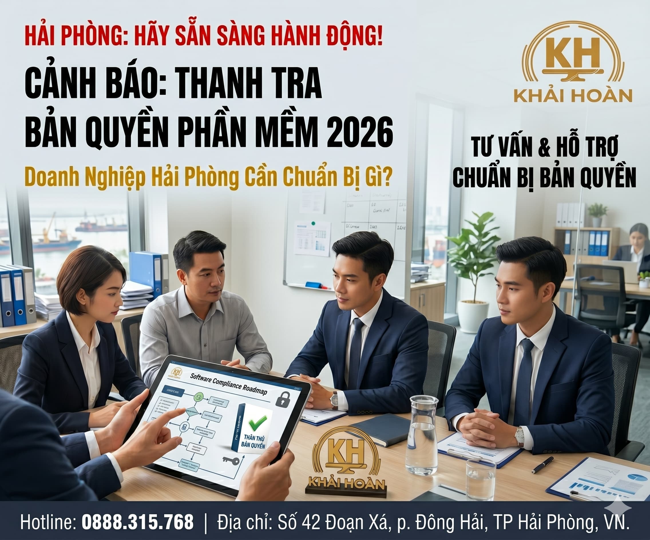 Cảnh Báo: Thanh Tra Bản Quyền Phần Mềm 2026 - Doanh Nghiệp Hải Phòng Cần Chuẩn Bị Gì?