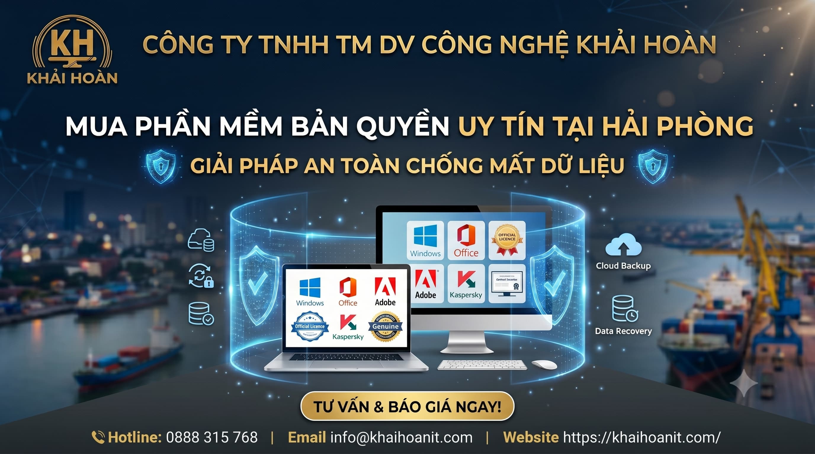 Dịch Vụ Bán & Cài Đặt Phần Mềm Bản Quyền Uy Tín Số 1 Tại Hải Phòng