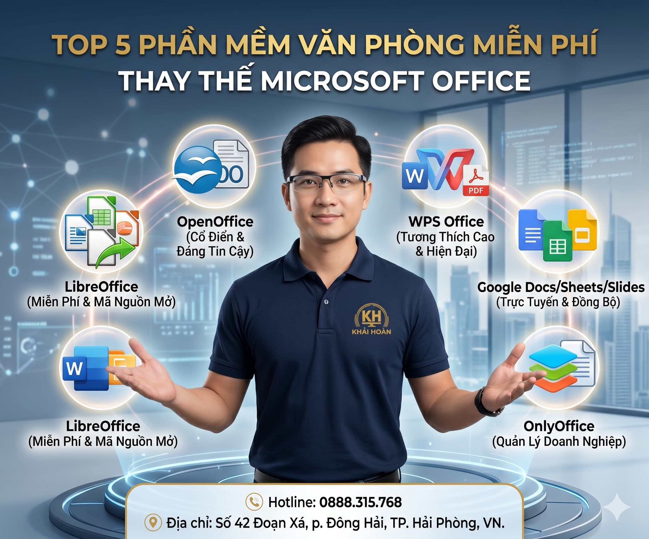 Top 5 Phần Mềm Văn Phòng Miễn Phí Thay Thế Microsoft Office