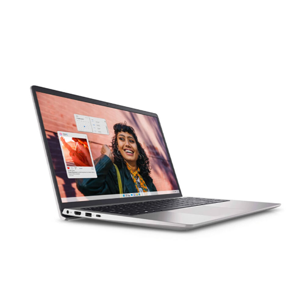 Laptop Dell Inspiron 15 3520N5I5352W1- Silver - i5 - 1235U (Up to 4.4 Ghz, 12Mb Cache ), 8Gb (1 x 8G) DDR4 2666Mhz, 512Gb SSD NVMe, 15.6" FHD 1920 x 1080 250nits , 3 cell - 41Whr Battery, Windows 11, Carbon Silver, Microsoft Office Home 2024 + Microsoft 3