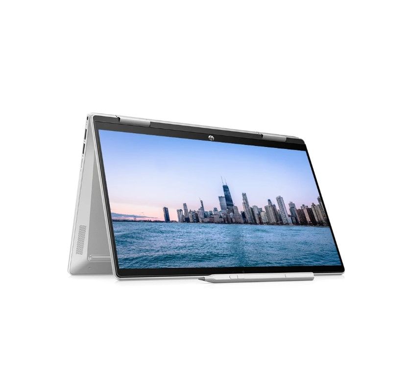 Laptop HP 2 in 1 Pavilion X360 14 EK0135TU -Silver- 14 FHD Touch IPS+ Pen; Intel Core i5-1235U; 8GB on 3200Hz; 512GB SSD; Wifi6+ BT5.2; Alu A,B,C; Win11H; 1Y (14-EK0135TU-7C0W5PA
