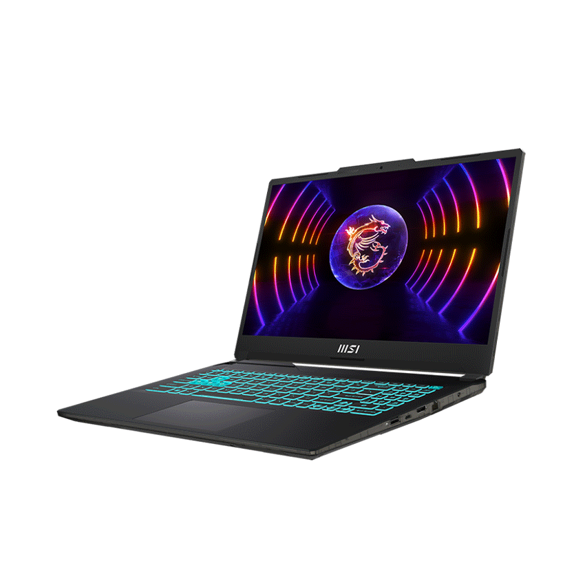 Laptop MSI Cyborg 15, 15.6” FHD 144Hz, i5-12450H, 8GD5 bus 4800 (up to 64GB), 512GB SSD, RTX 2050 4GB GDDR6, 53.5Whr, 1.98kg, Win 11, black, 2Y (15-A12UCX-281VN)
