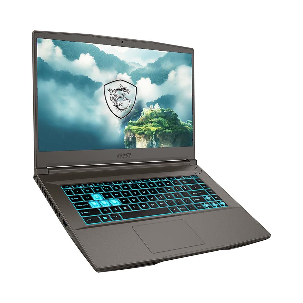 Laptop MSI Thin 15, 15.6" FHD, i5-12450H, 16GD4 bus 3200 (up to 64GB), 512GB SSD + 1 slot 2.5” SATA HDD, RTX2050 4GB, 52.4 Whr, Win11, Black, (15-B12UCX-2046VN)