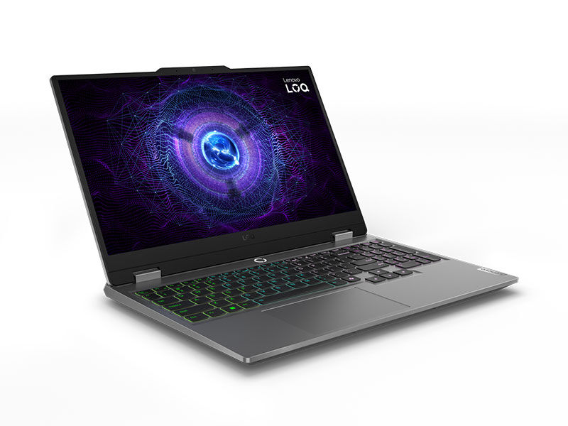 Laptop Lenovo LOQ 15ARP9, 15.6" 144Hz, R5-7235HS, 12GB RAM, 512GB SSD, RTX3050 6GB, 4C 60Wh, LKB, W11SL, xám, 2Y (15ARP9-83JC00HXVN)