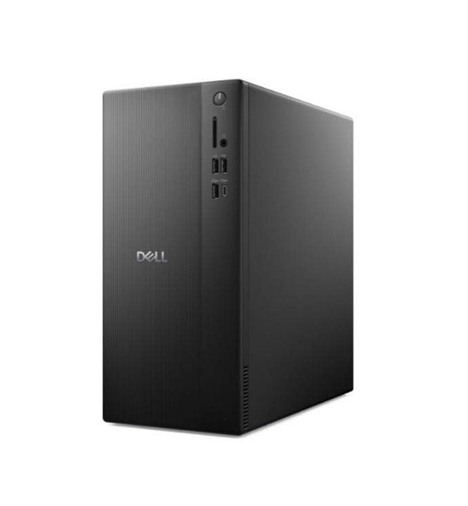 PC DELL Tower ECT1250 (14.6L), i5-14400, 8GD5. 512GSSD, BT, KBCopilot+M, Wifi6+BT5.4, 2x USB 3.2 Gen 1 Type-A, 1x HDMI, 1x DisplayPort, 1x RJ45 (LAN), 2x PCIe X1, 1x PCIe X16, 1x M.2 2230 (with WLAN), 1x SATA, W11SL, Pro, 1Y. ĐEN, (ECT1250-TFPC81)