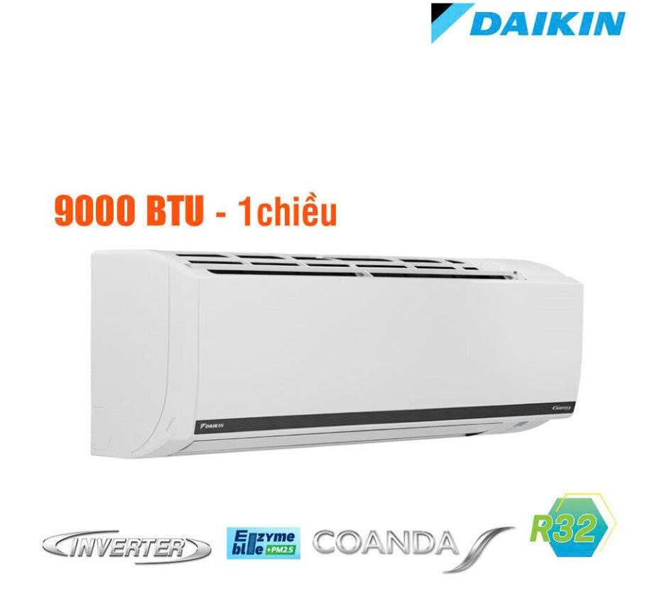 Điều hòa Daikin KB25ZVMV 2025 - Inverter 1HP; 9000BTU độ ồn 36 dB(A), kiểm soát độ ẩm (humi comfort), làm lạnh nhanh (powerful) CSPF: 5.38 (dàn nóng)