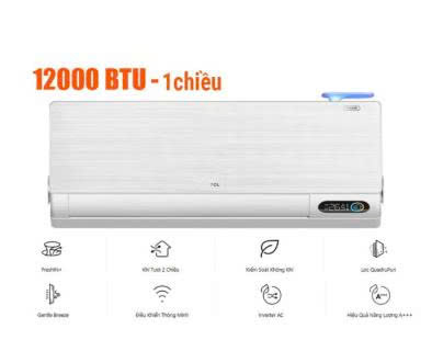 Điều hòa TCL Breeze In TAC-13CSD/FBI-O 2025 - Inverter; 1HP 12000BTU; FreshIN 2.0, tự động làm sạch, Sleep Mood, kiểm soát độ ẩm, dàn nóng