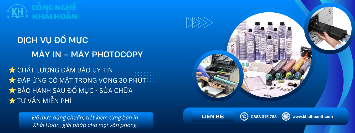 Đổ mực Máy in - Photocopy